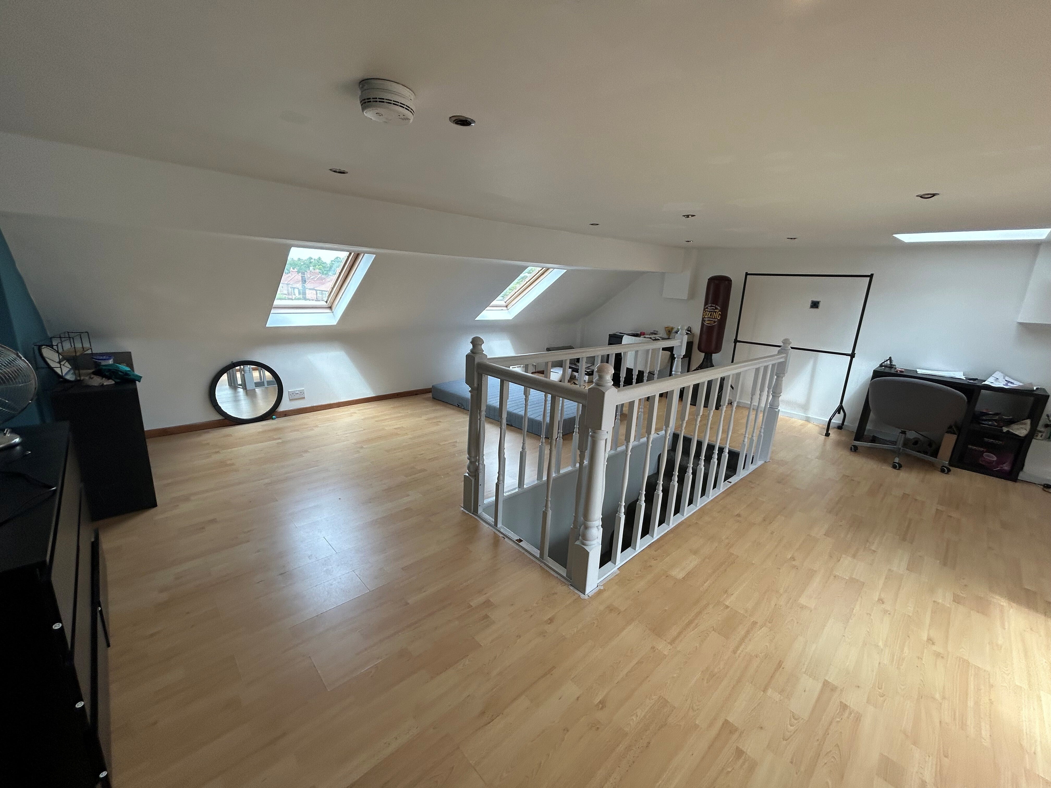 Flat Riddings Road in Trafford