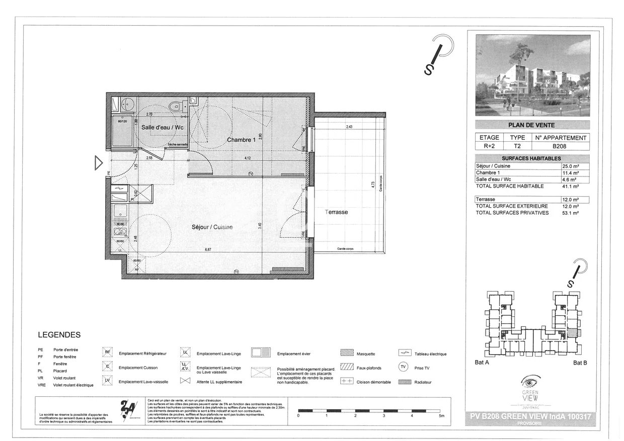 Appartement Rue Ganymède à Juvignac