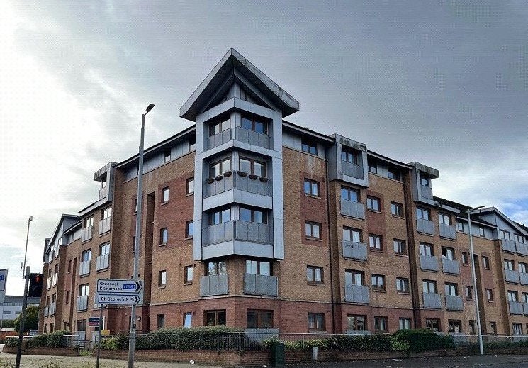 Flat Dawson Road in Glasgow