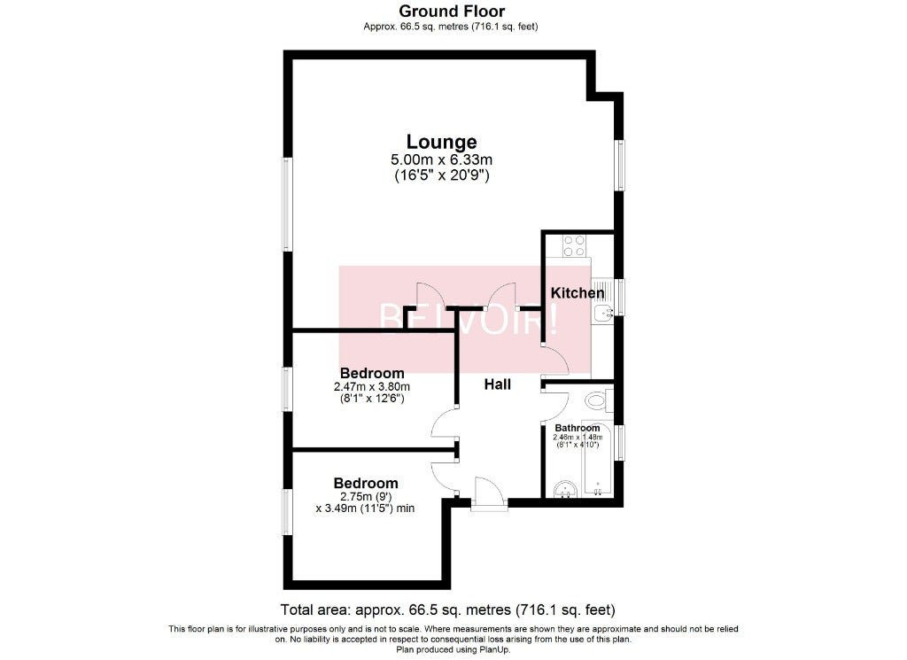 Flat Dudley Road in Tunbridge Wells