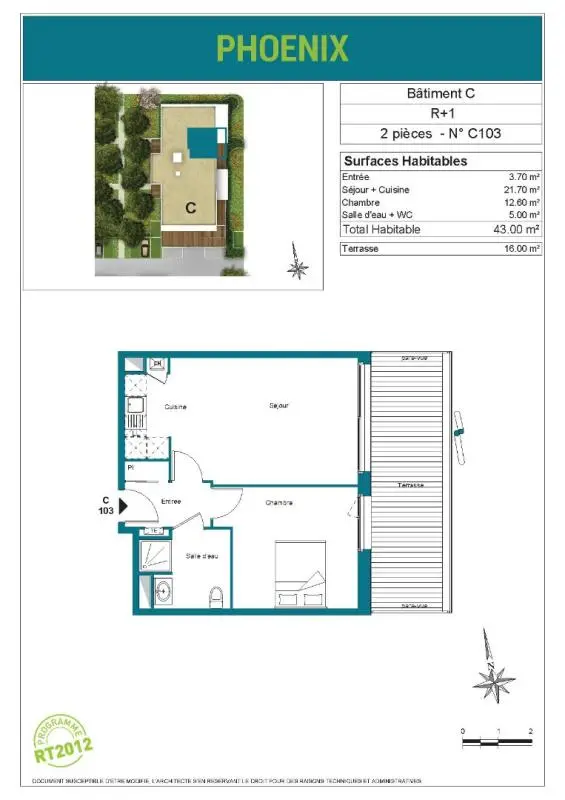 Appartement Rue de Pastissey à Villenave-d'Ornon