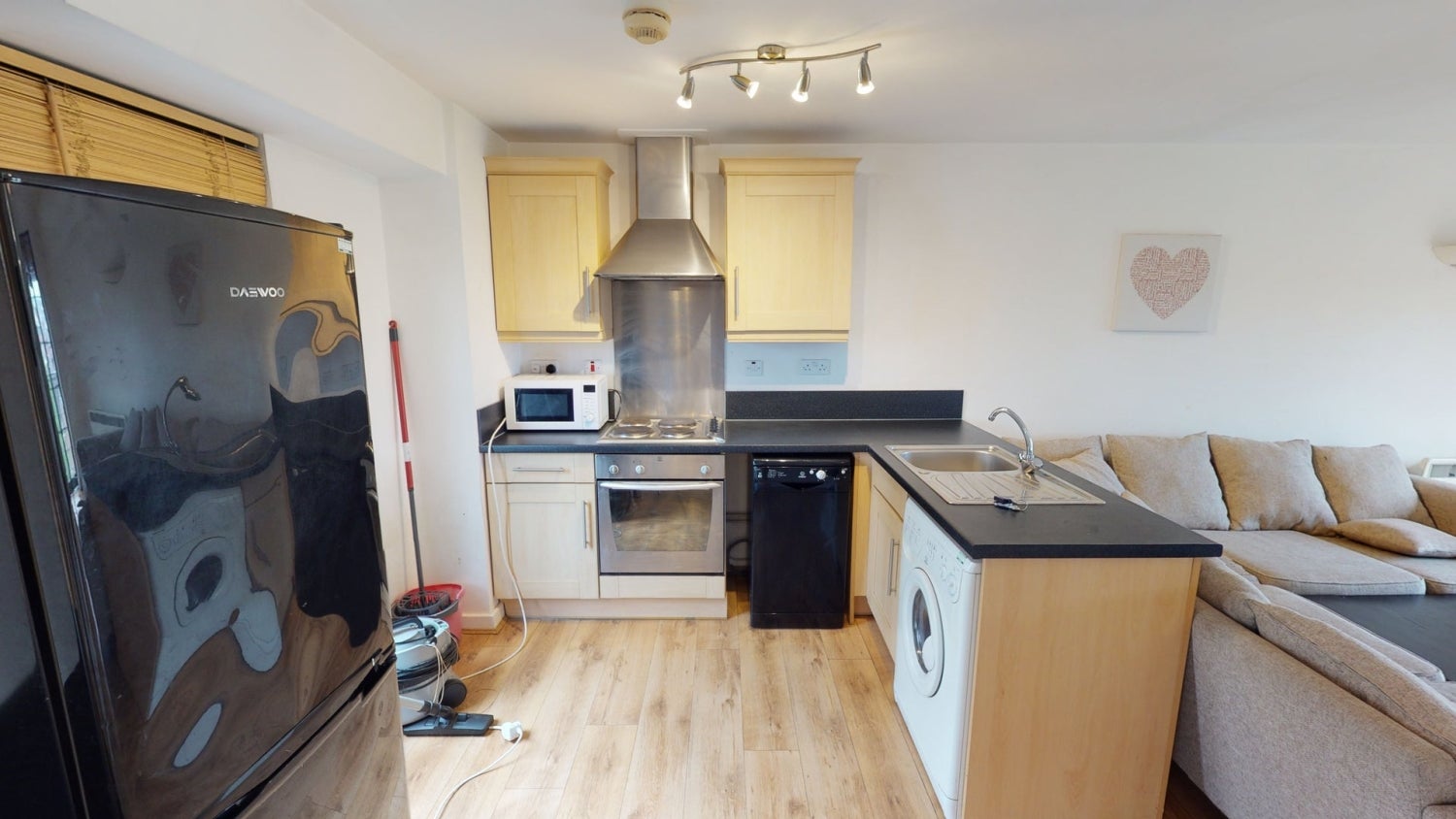 Flat Derby Road in Nottingham