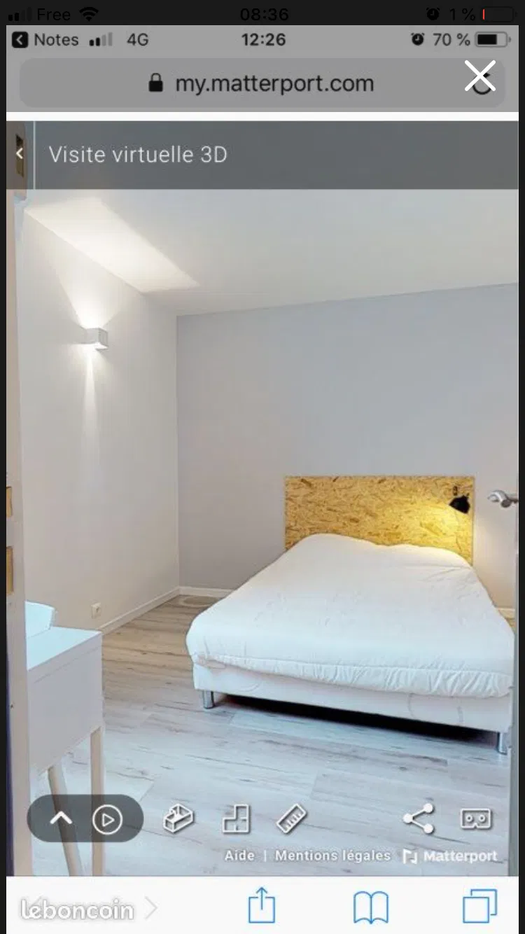 Chambre Allée Océane à Créteil