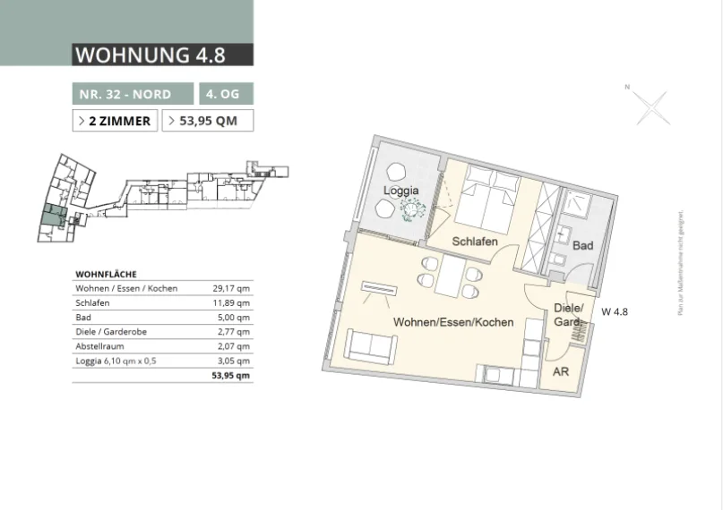 Wohnung Merianstraße in Nürnberg