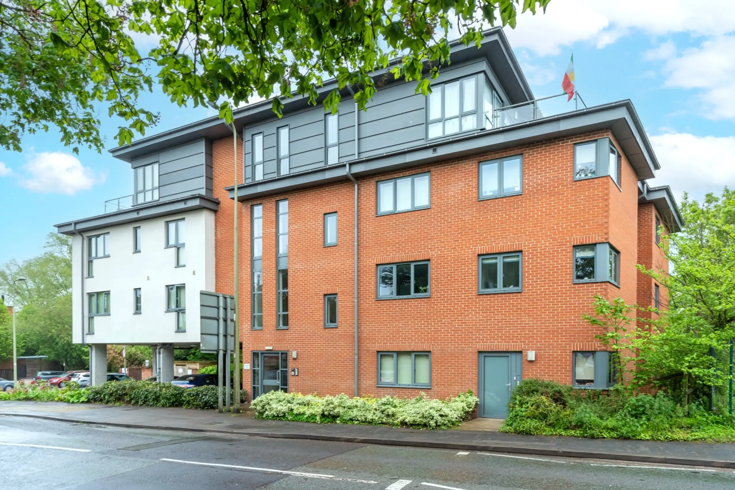 Flat Marcham Road in Vale of White Horse