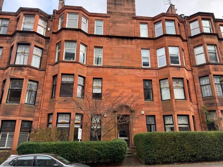 Flat Hyndland Avenue in Glasgow