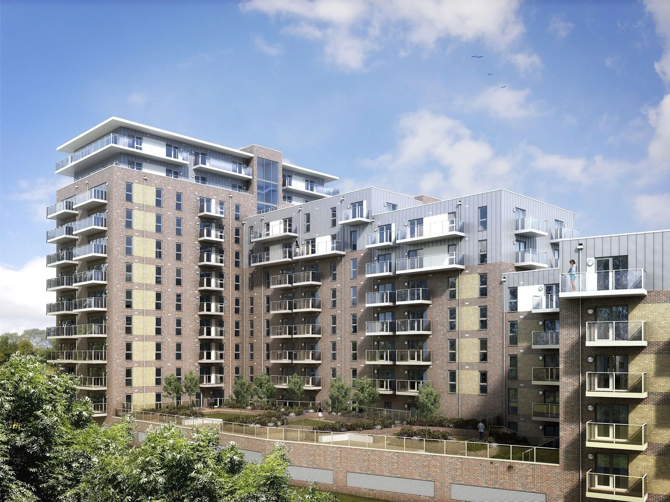 Flat Shearwater Drive in Greater London