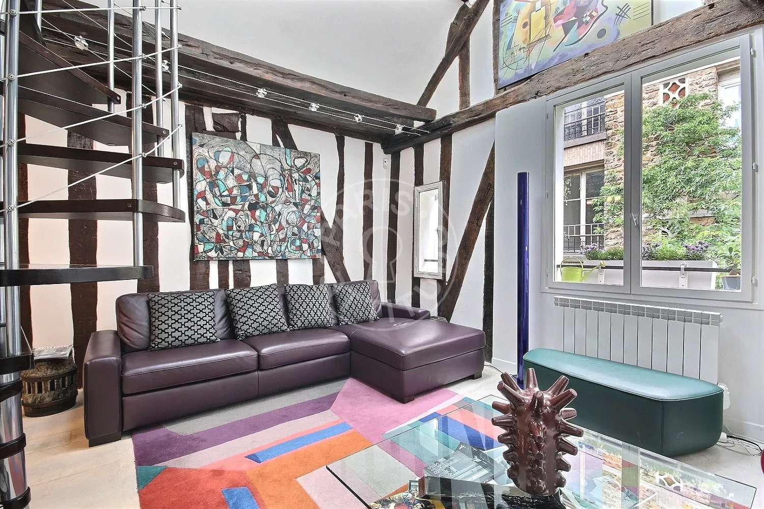 Flat Rue Descartes in Paris