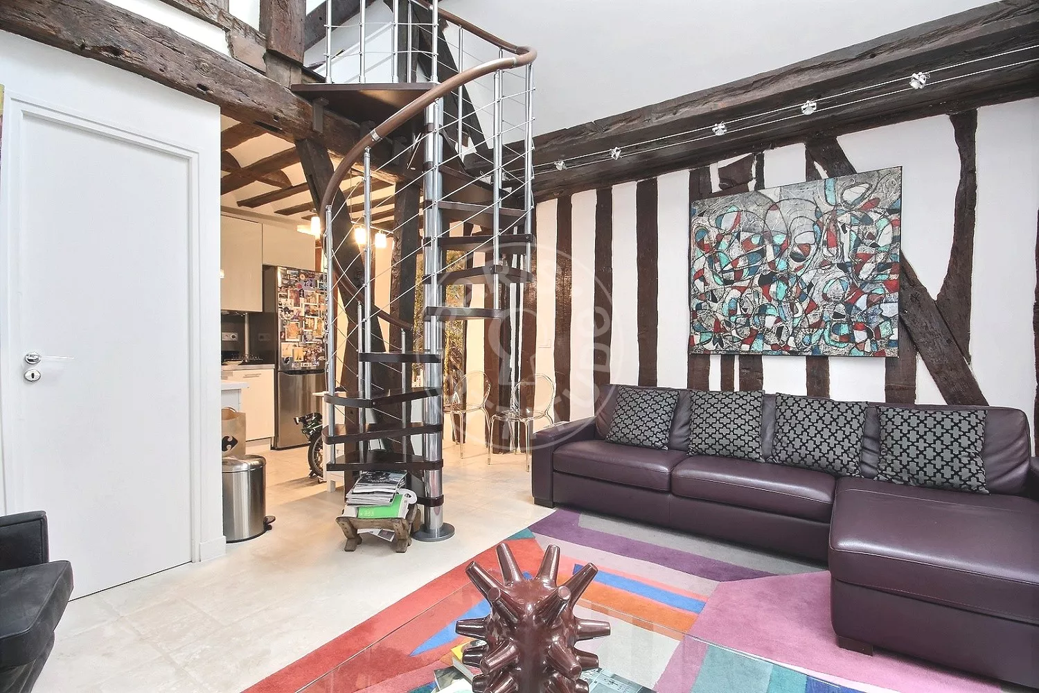 Flat Rue Descartes in Paris