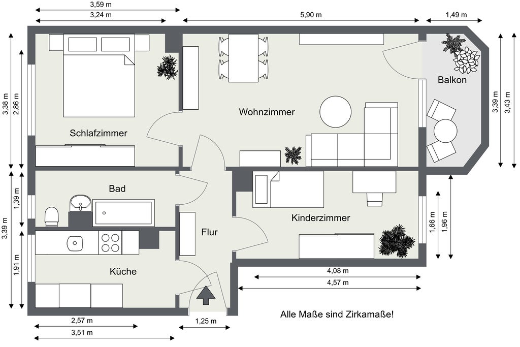 Wohnung Walter-Gerber-Straße in Gera