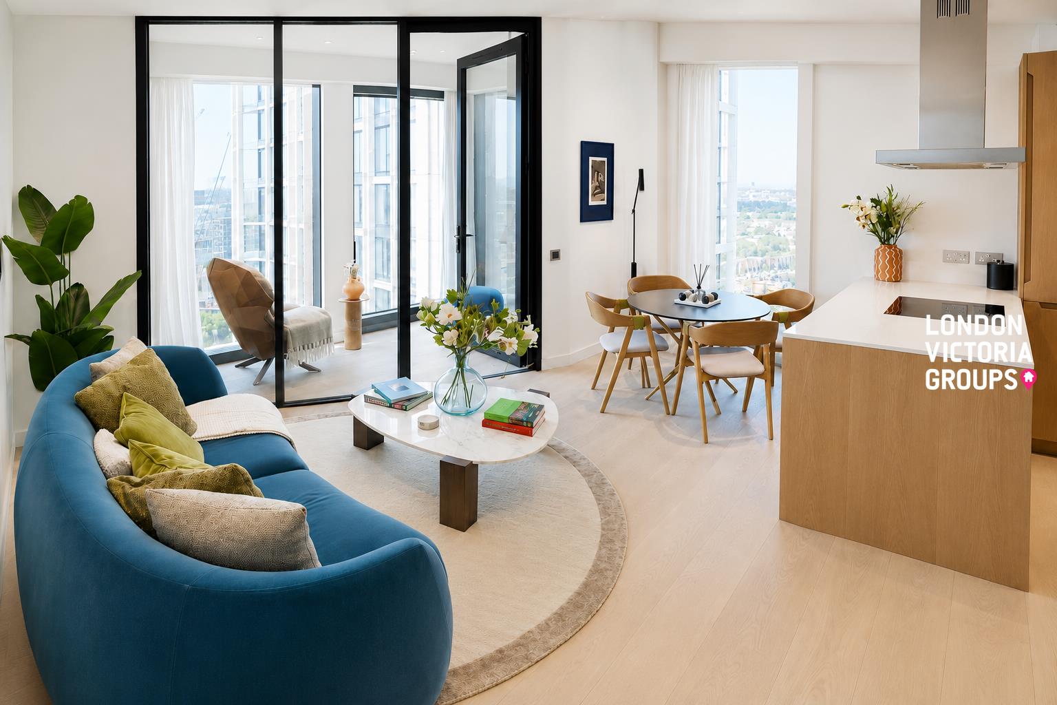Flat Nine Elms Lane in Greater London