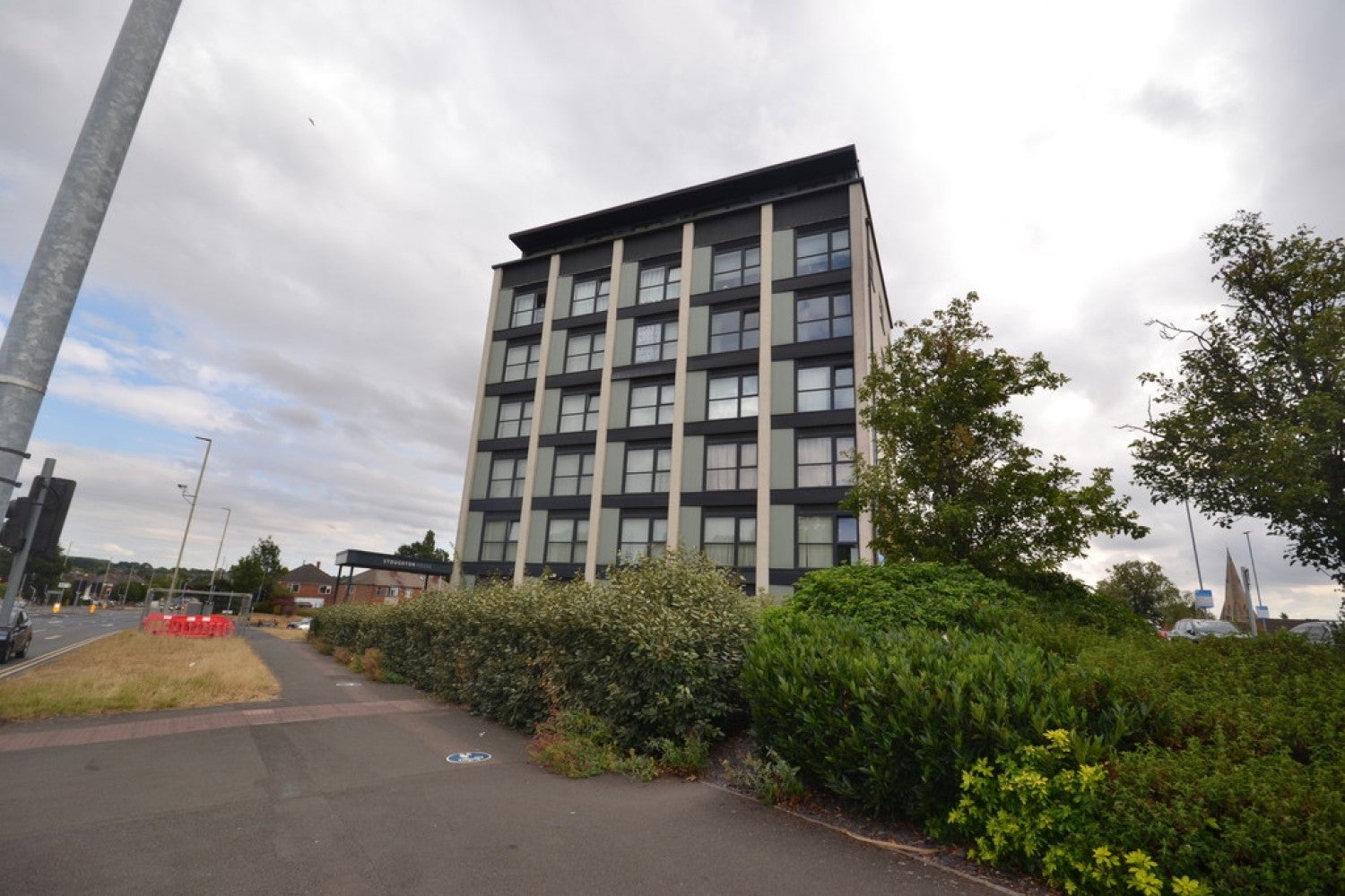 Flat Harborough Road in Oadby and Wigston