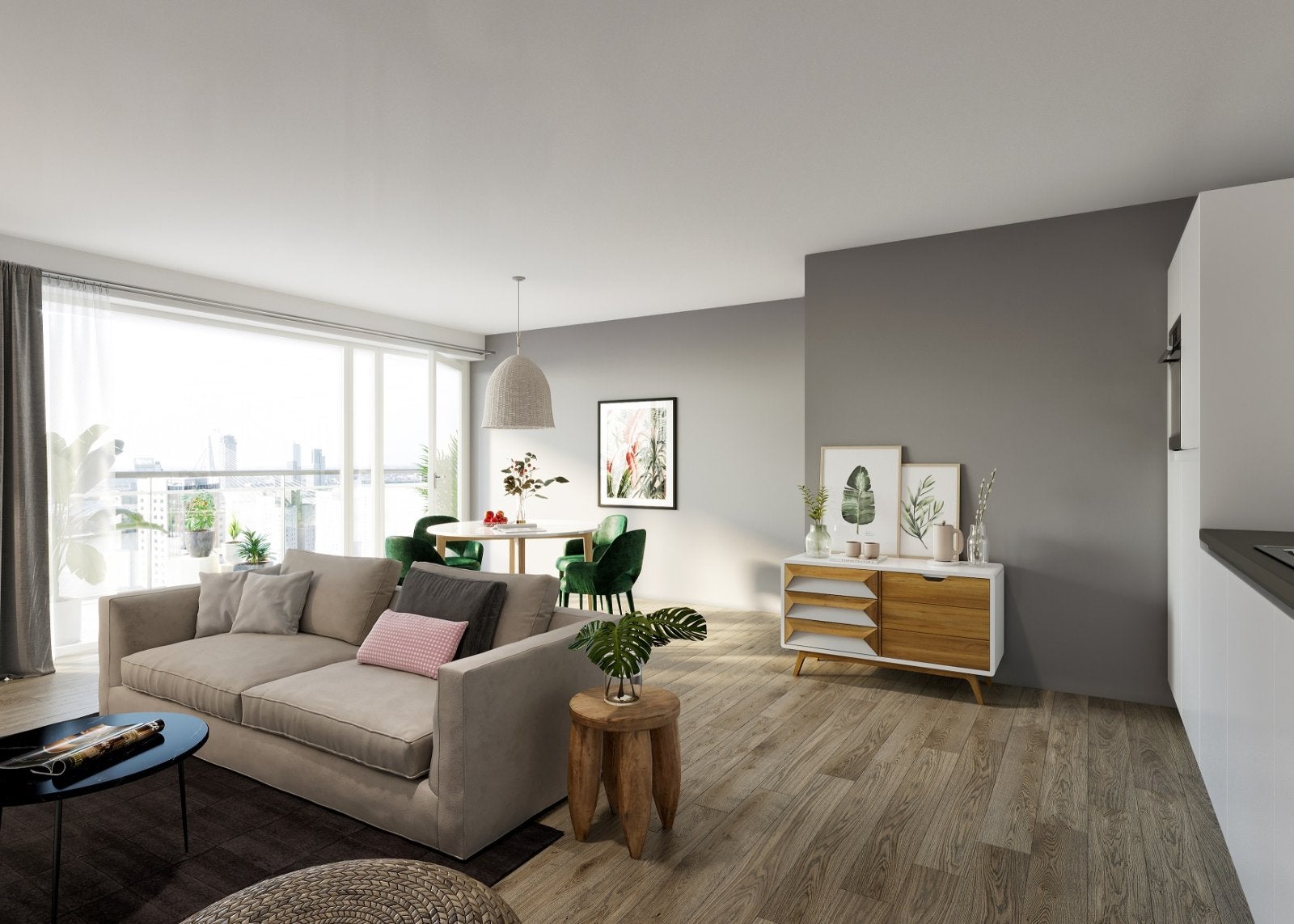 Appartement Jufferstraat 13 H in Rotterdam