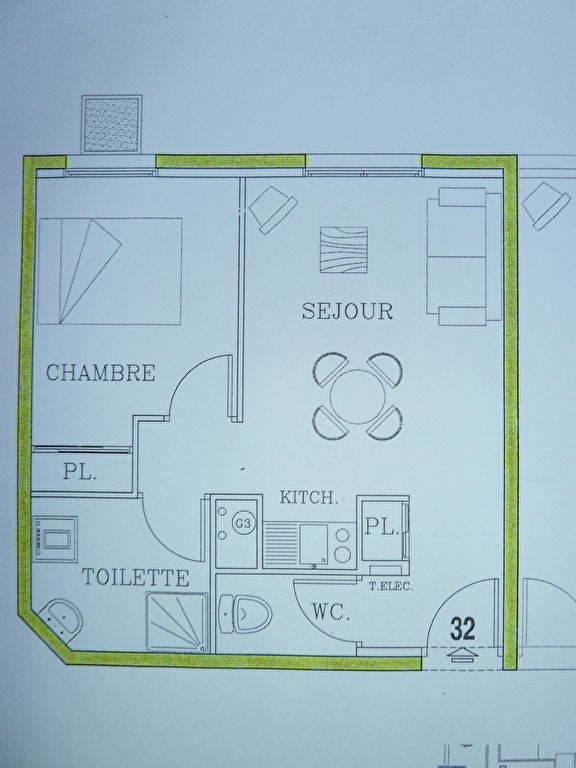 Flat Rue Aristide Briand in Rodez