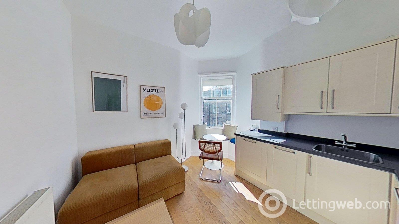 Flat Buccleuch Street in Edinburgh