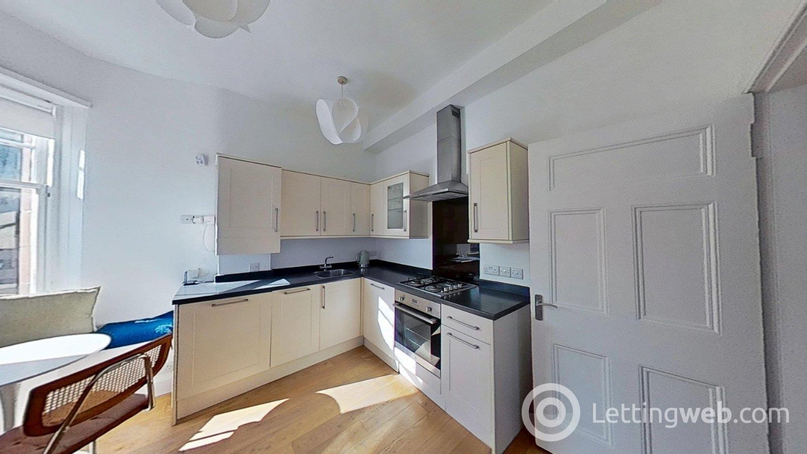 Flat Buccleuch Street in Edinburgh