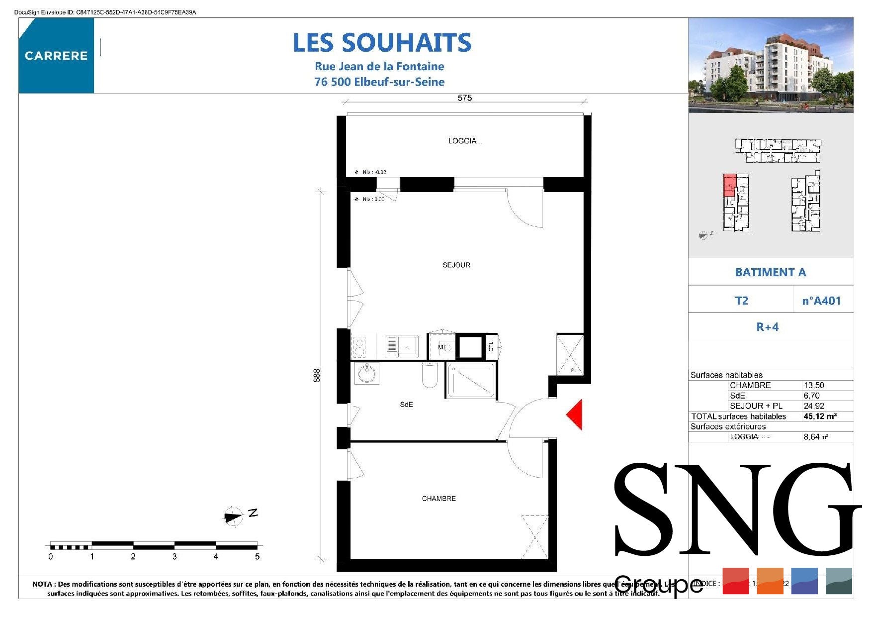 Flat Rue Joséphine Baker in Elbeuf
