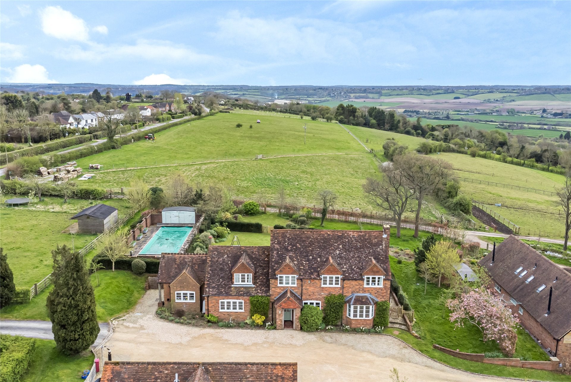 House Pink Road in Lacey Green