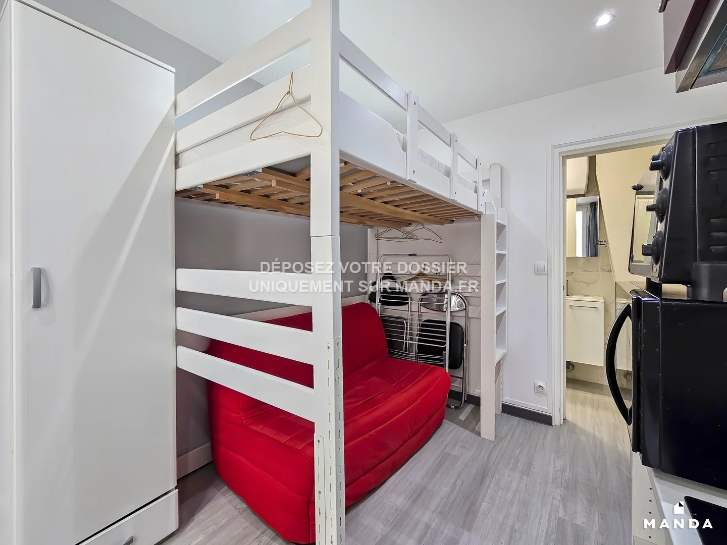 Chambre Rue Petit à Paris