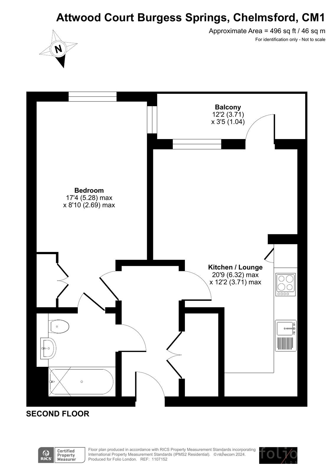 Flat Burgess Springs in Chelmsford