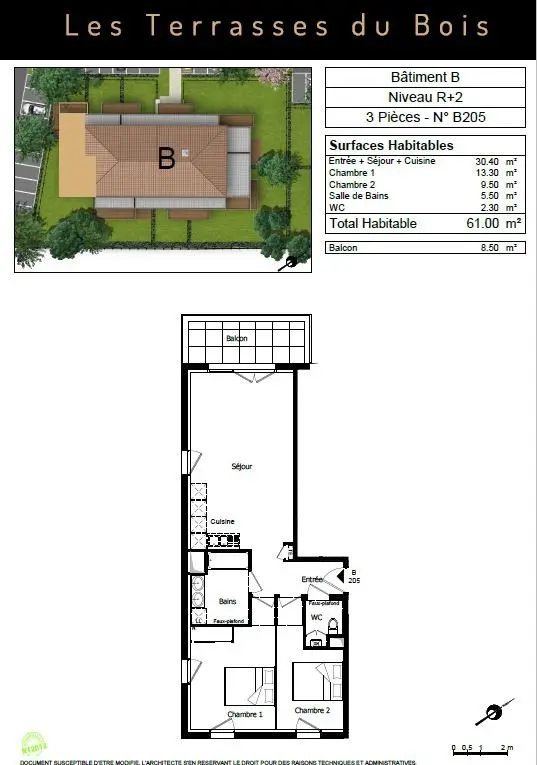 Appartement Allée du Grand Bois à Challans