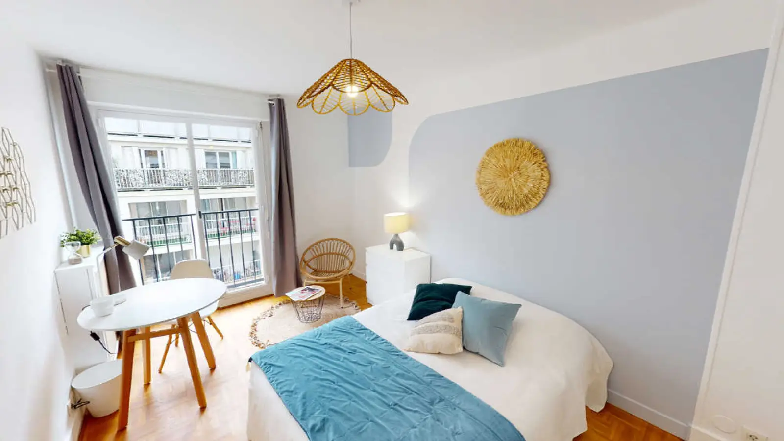 Chambre Rue Roger Bacon à Paris