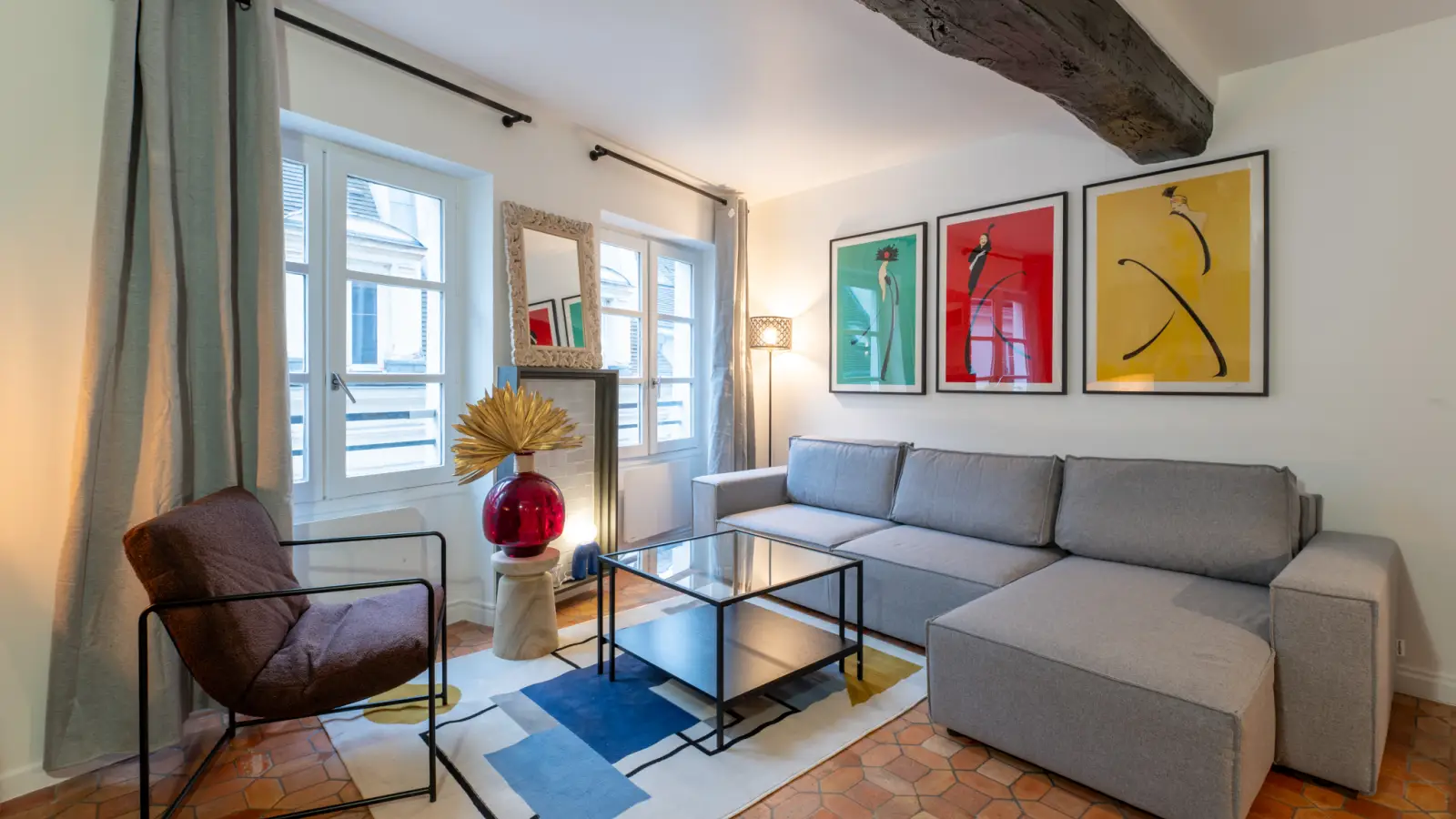 Appartement Rue des Rosiers à Paris