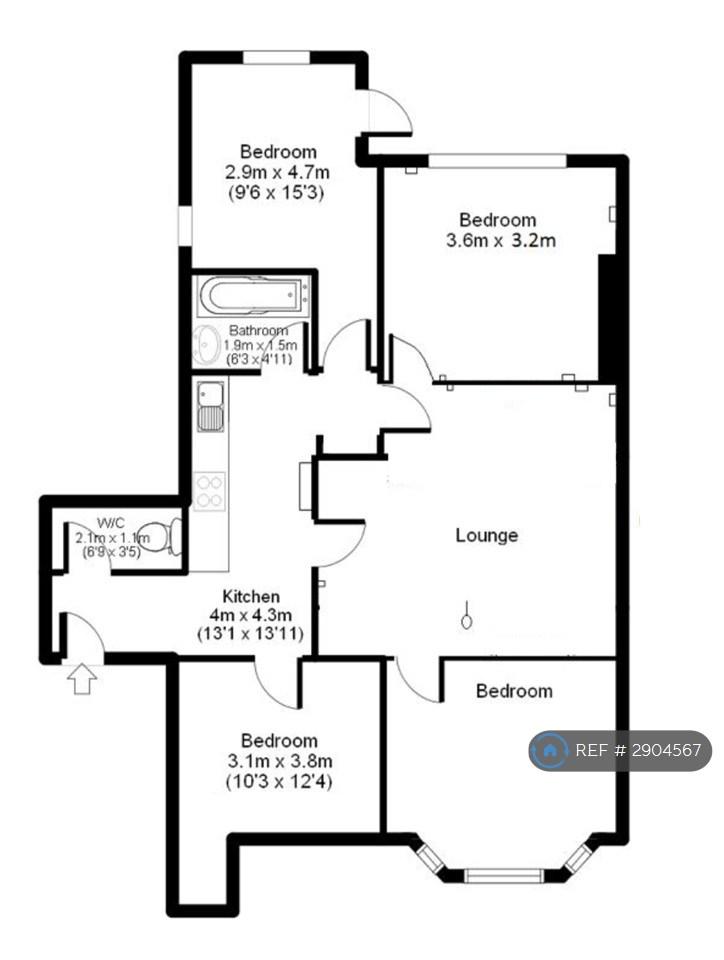 Flat Camden Road in Greater London