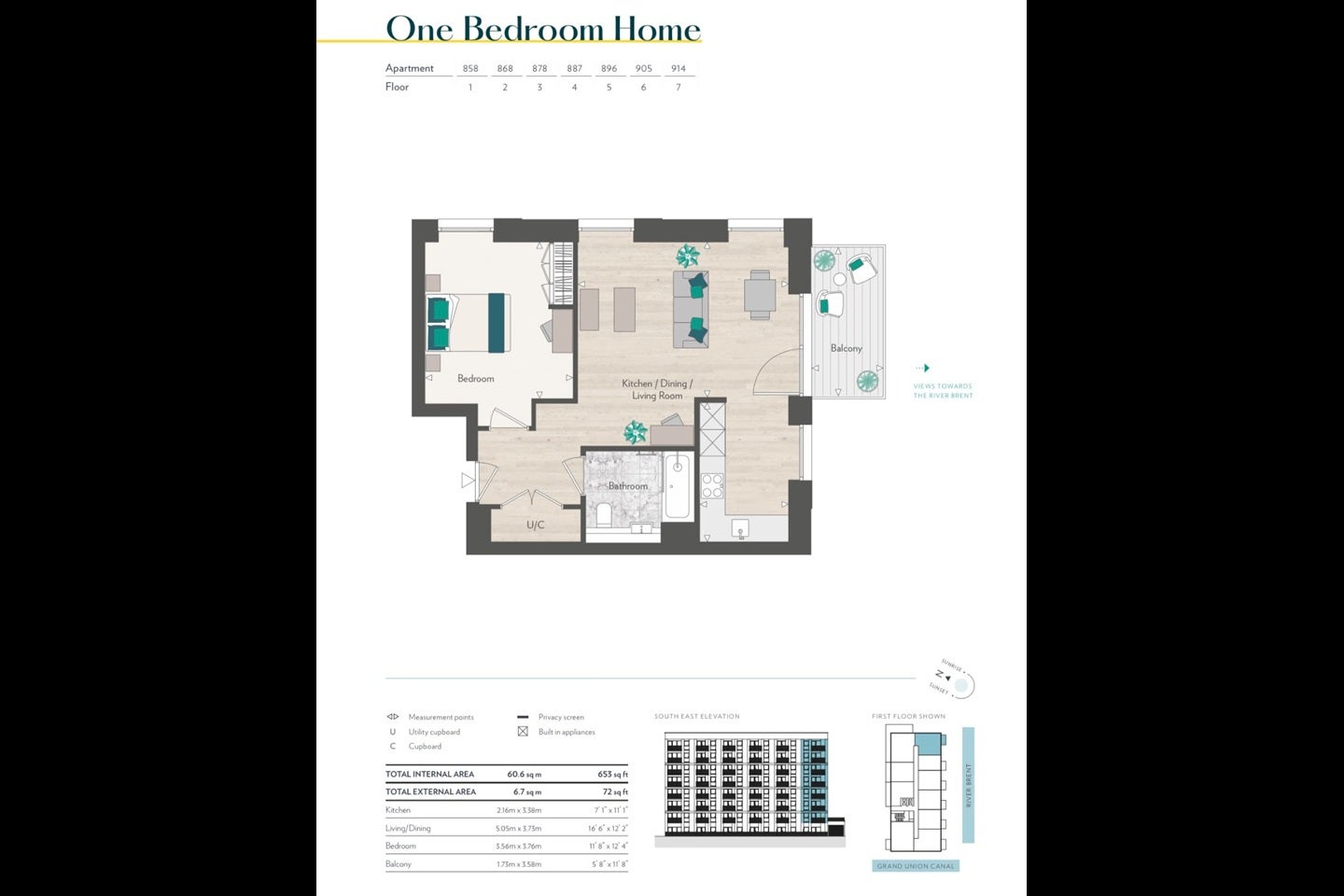 Flat Abbeydale Road in Greater London