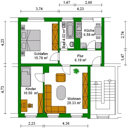 Haus Auf den Gebinden in Zeitz