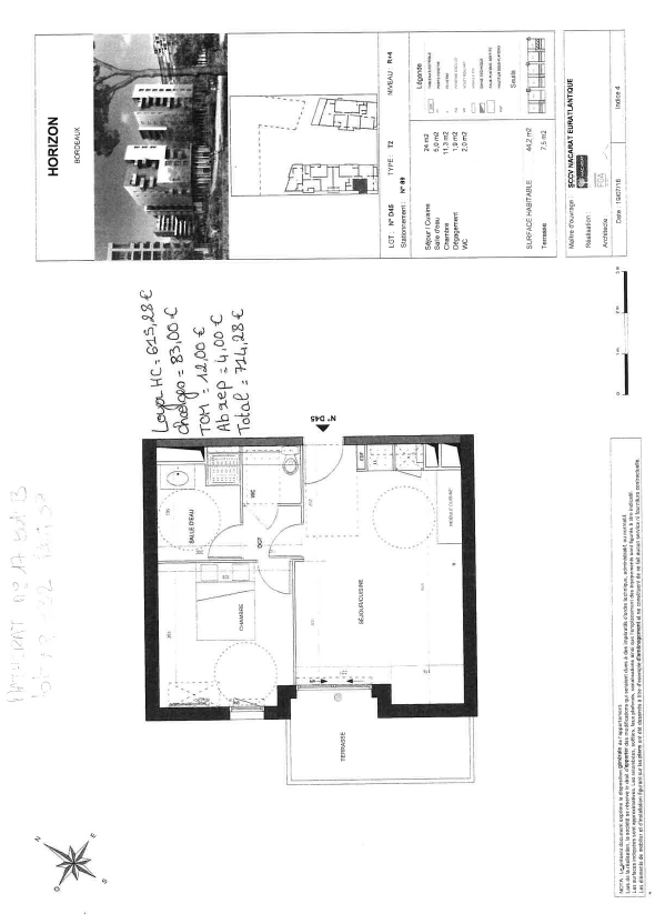 Appartement Allée des Genêts à Marcheprime