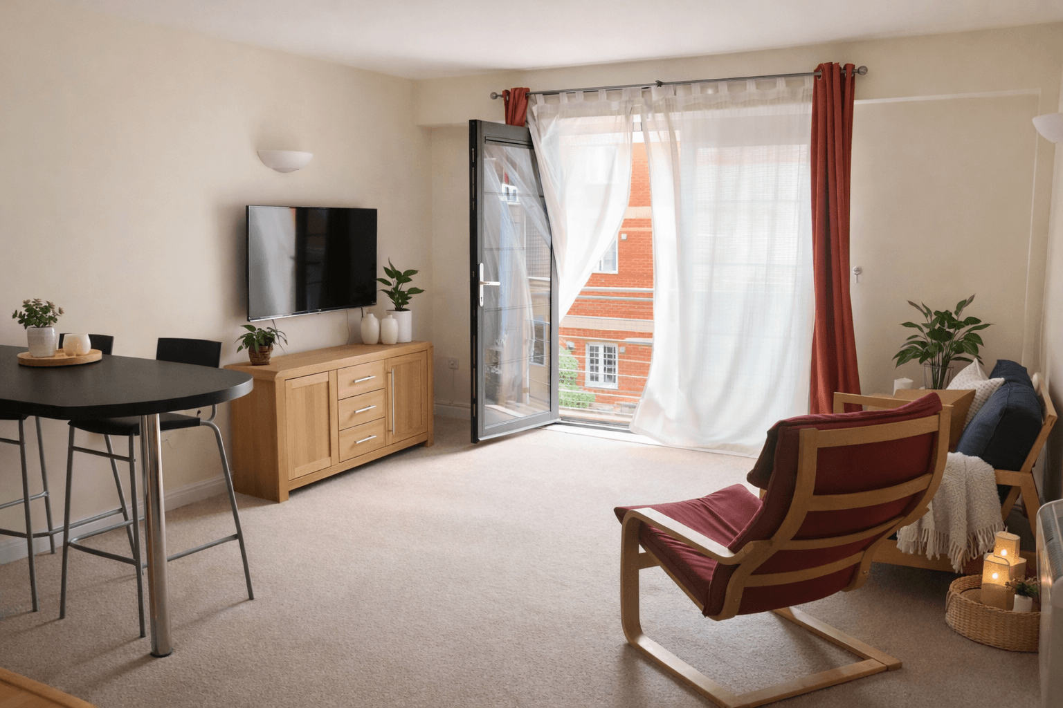 Flat Derby Road in Nottingham