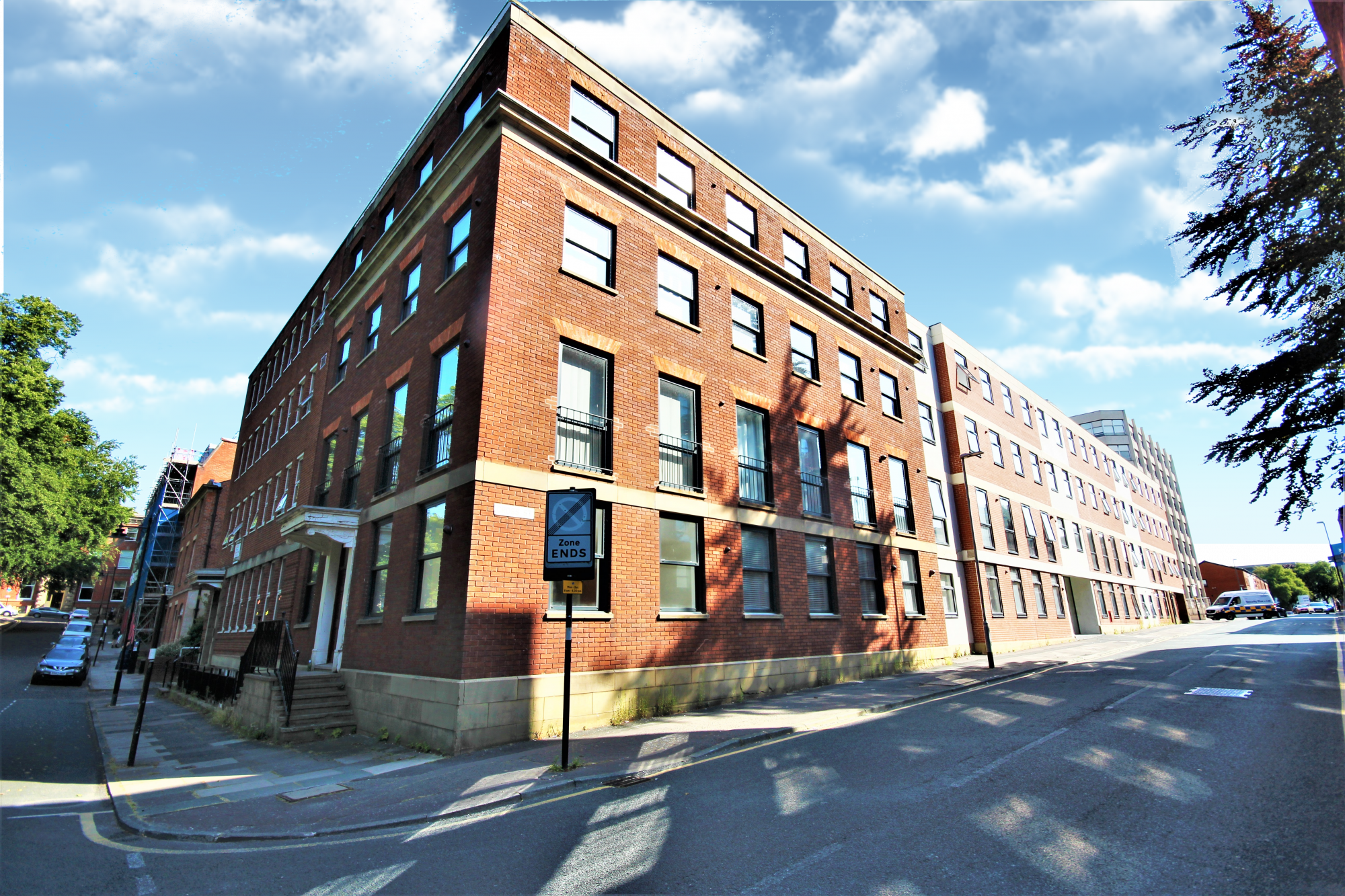 Flat Cross Street in Preston