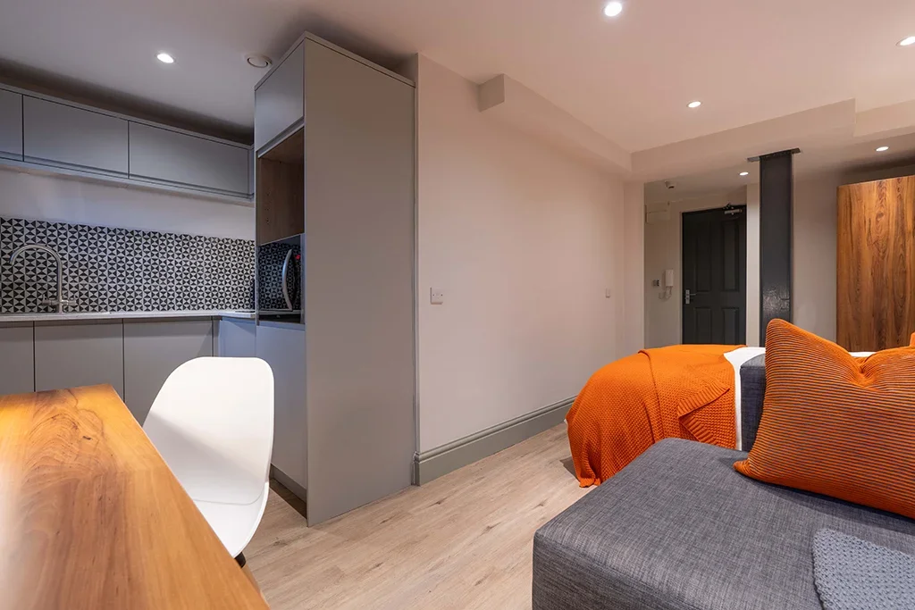 Flat Mount Pleasant in Liverpool