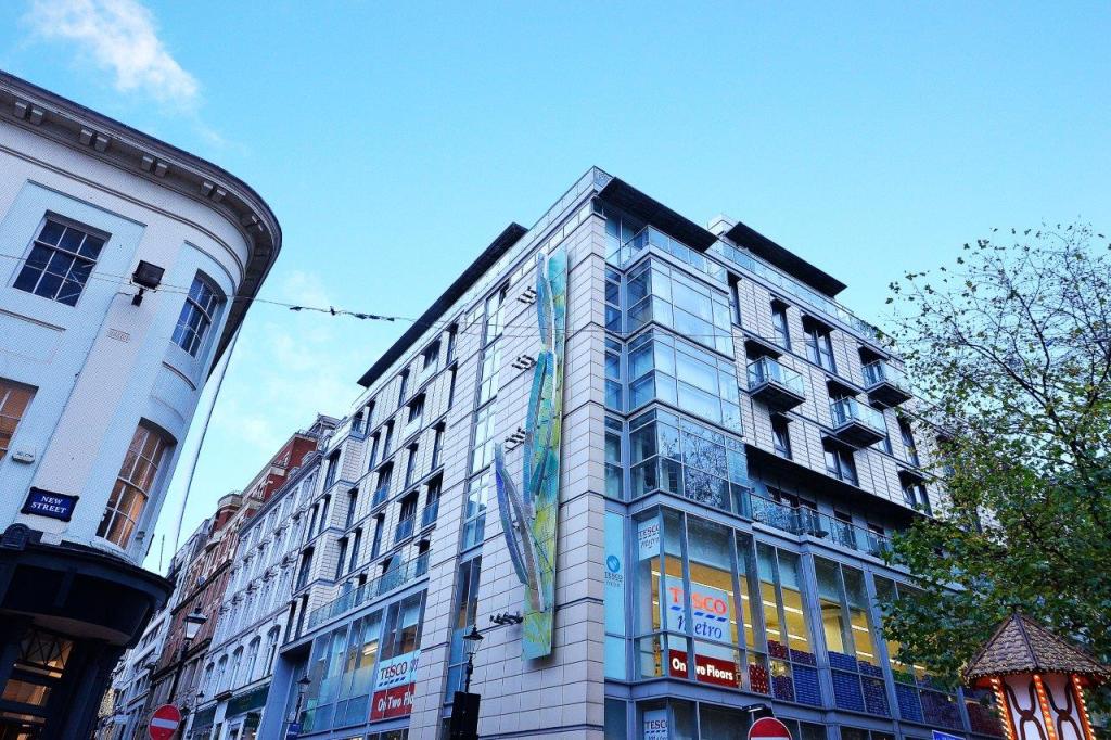 Flat Temple Row in Birmingham