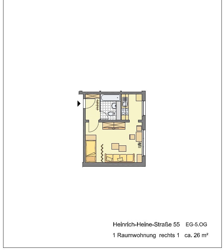 Wohnung Heinrich-Heine-Straße in Altenburg