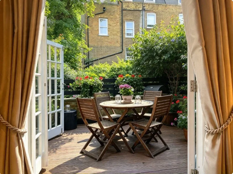 Flat Eardley Crescent in Greater London