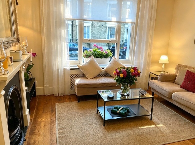 Flat Eardley Crescent in Greater London