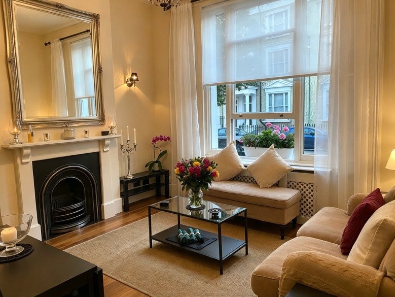 Flat Eardley Crescent in Greater London