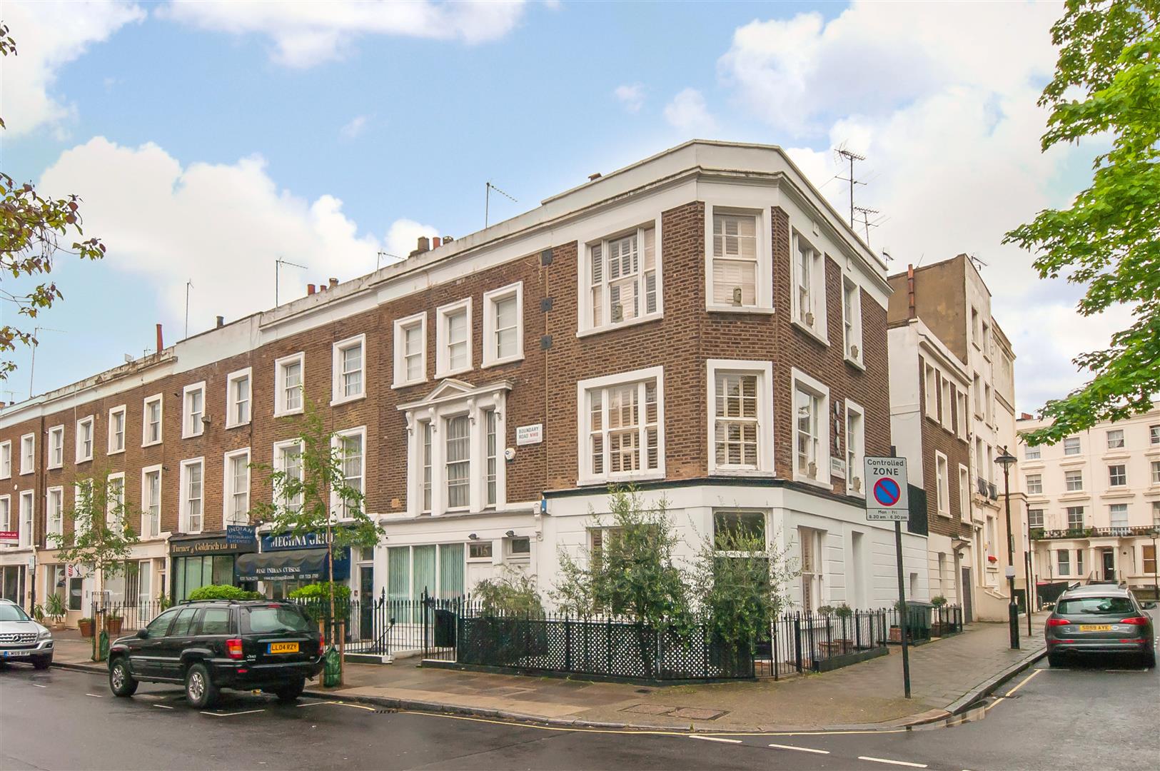 Flat Boundary Road in City of Westminster