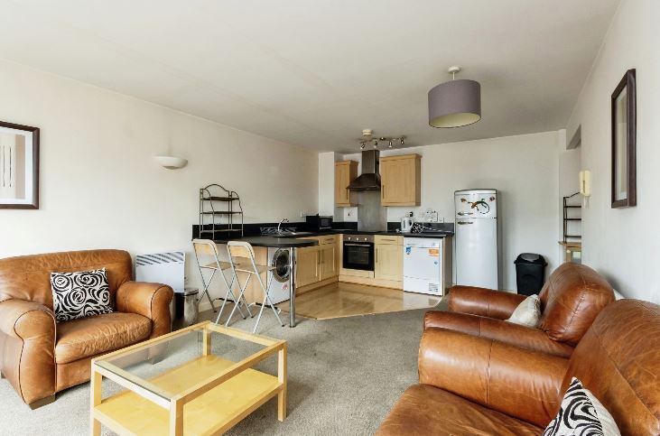 Flat Derby Road in Nottingham