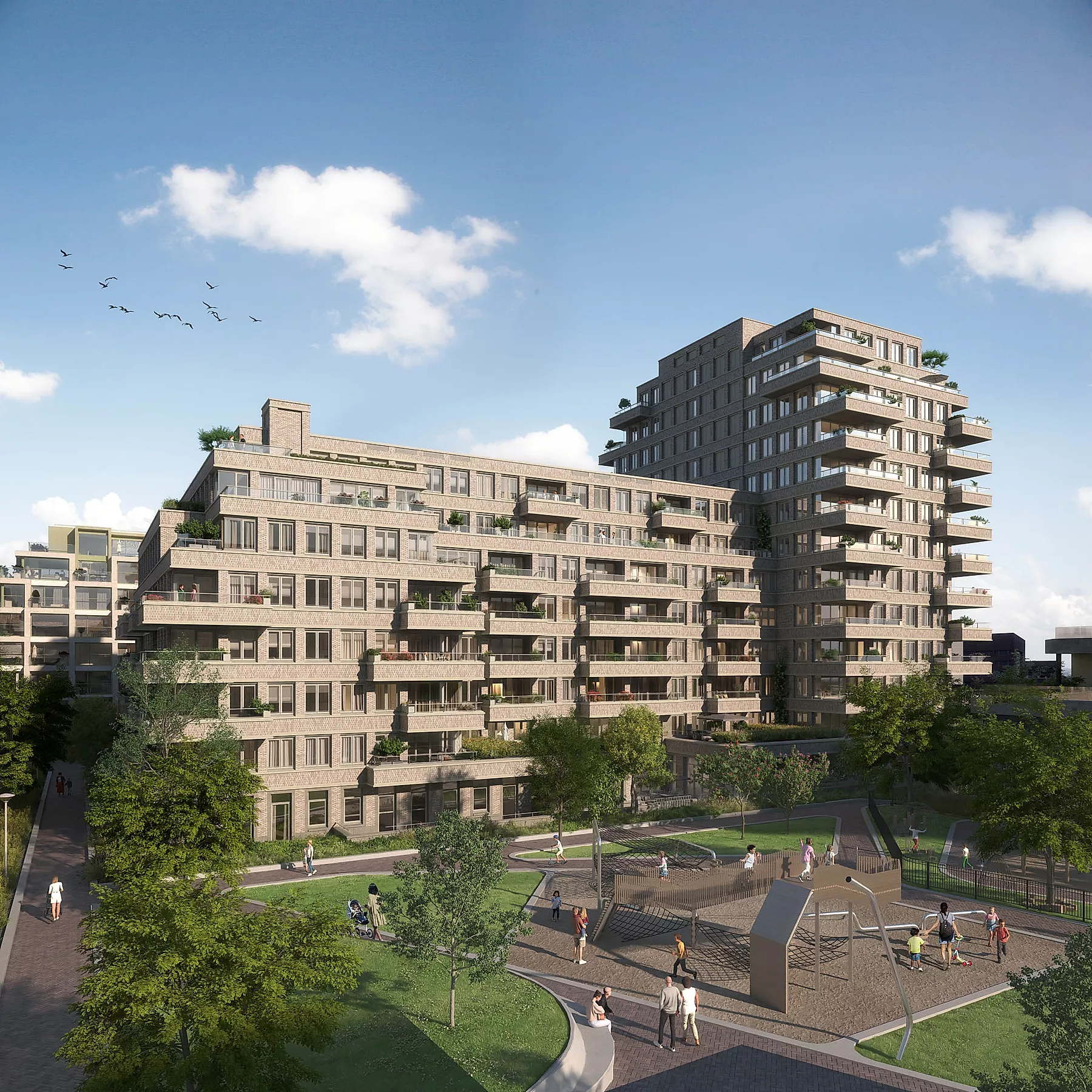 Appartement Grasweg in Amsterdam