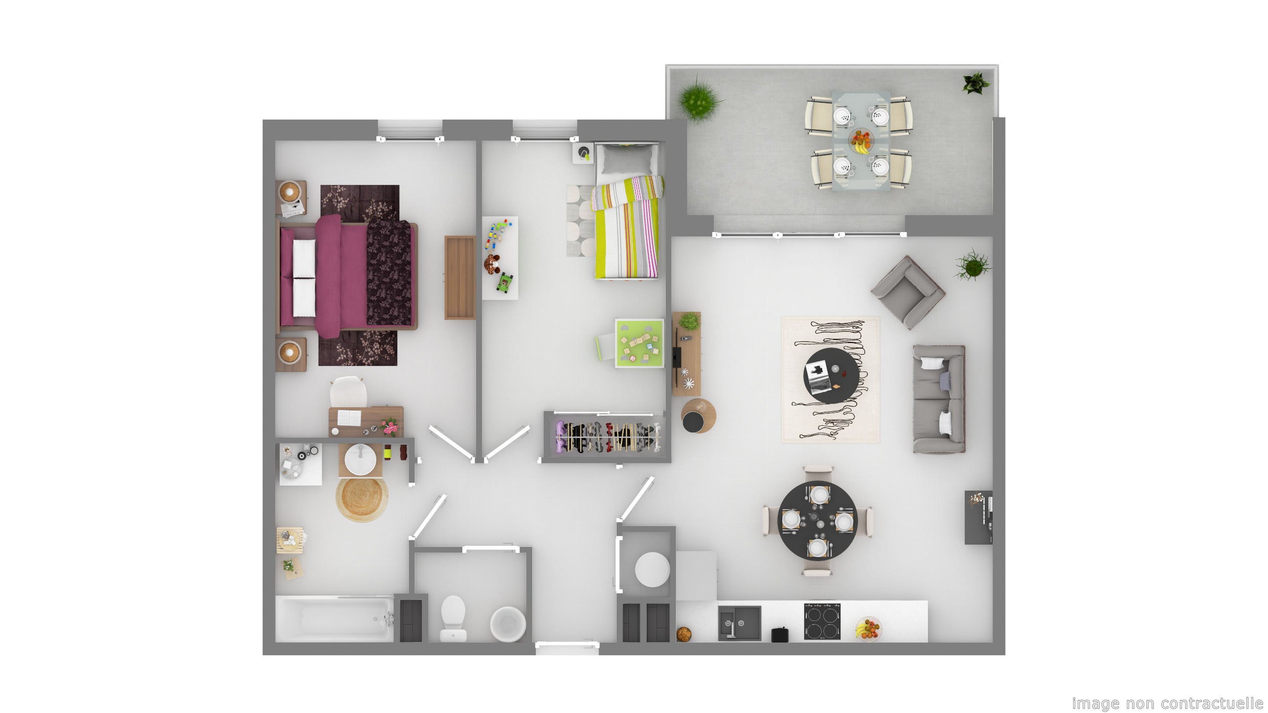 Flat Rue Nicolas Boileau in Le Luc