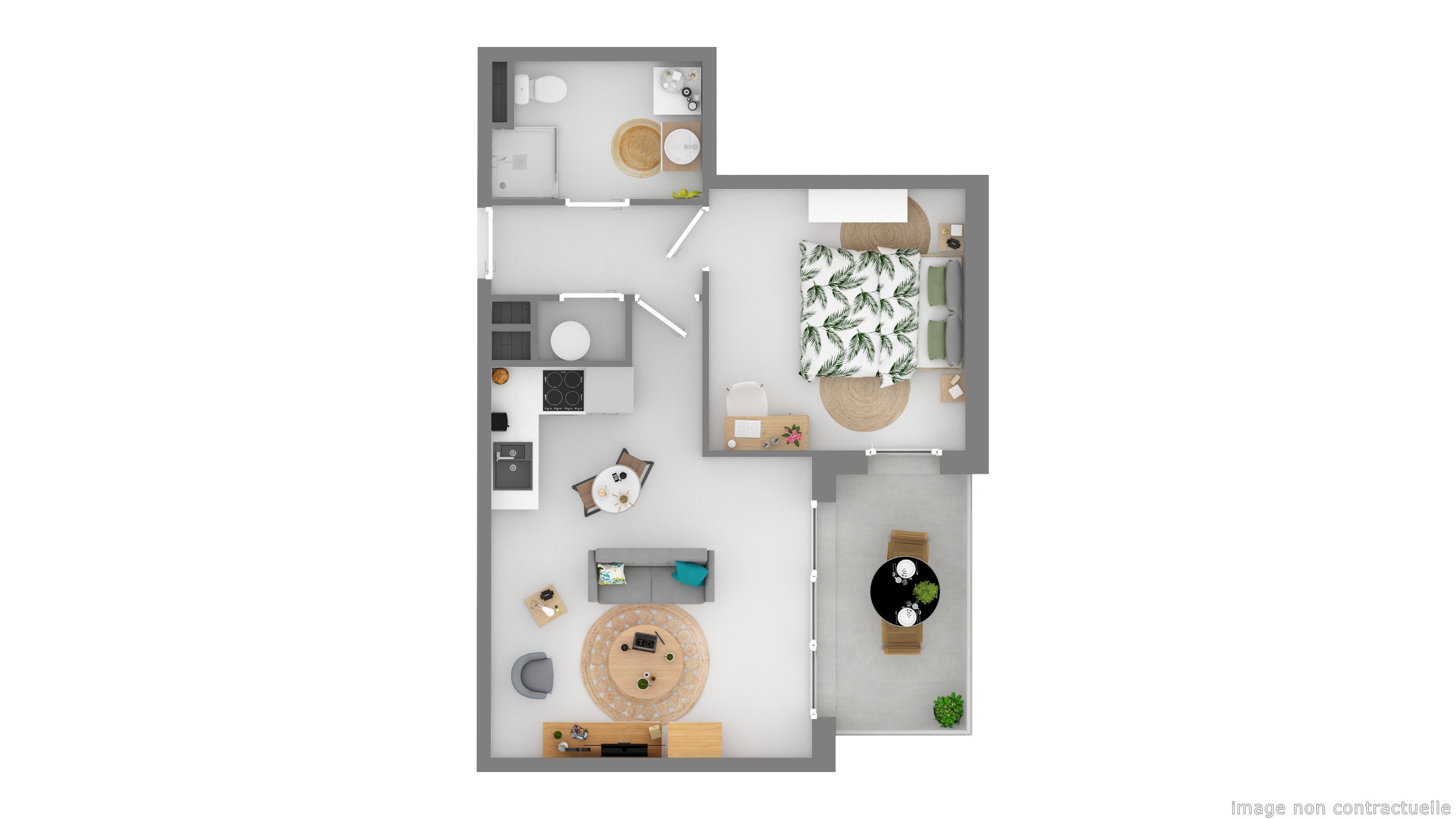 Flat Rue Nicolas Boileau in Le Luc