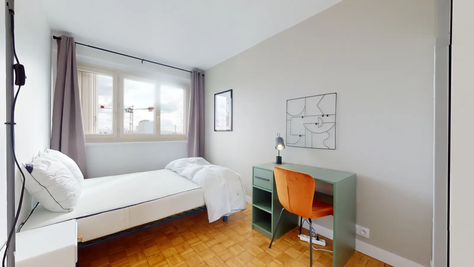 Chambre Boulevard Jean Jaurès à Clichy