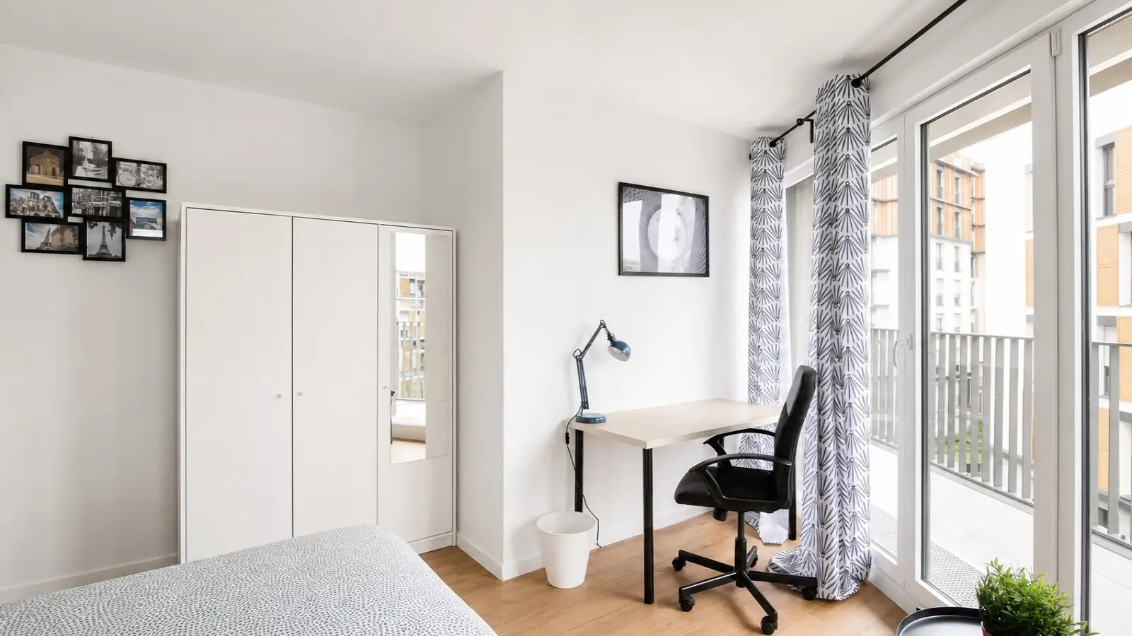 Chambre Rue Mozart à Clichy