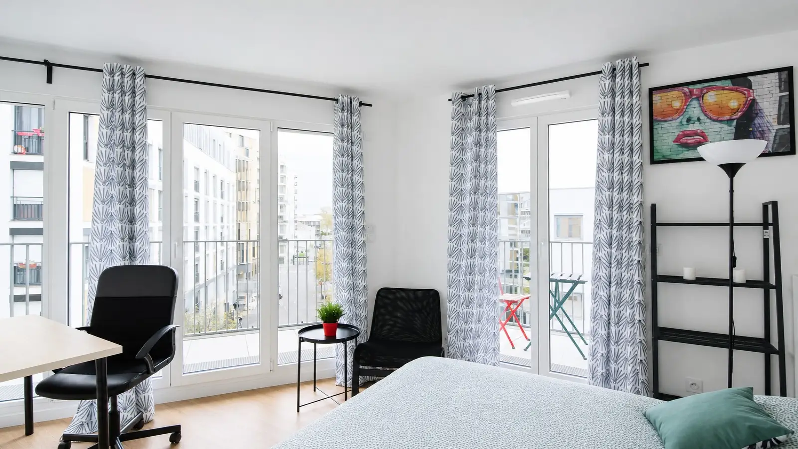 Chambre Rue Mozart à Clichy