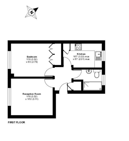 Flat Belgrave Road in City of Westminster