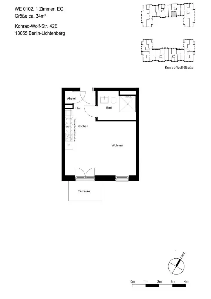 Wohnung Konrad-Wolf-Straße in Berlin