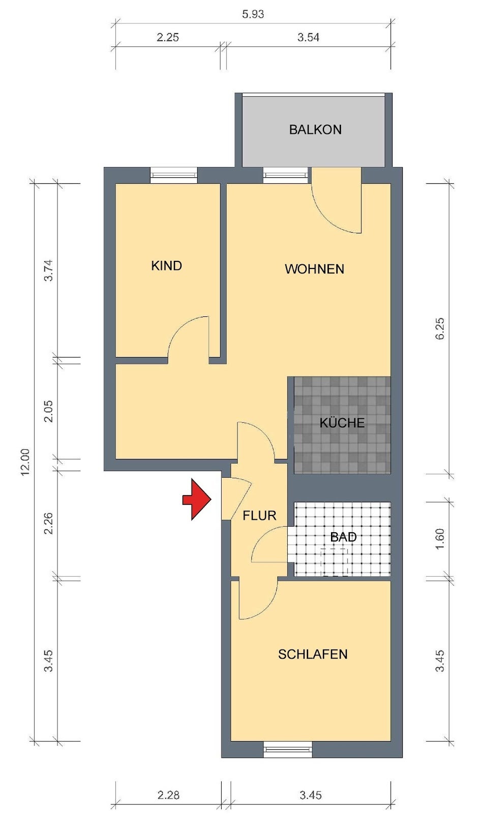 Wohnung Max-Planck-Straße in Erfurt